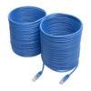 85ecf2e9a029d5ce191c77a485e6afbc Tripp Lite series Cat5e 350 MHz Molded (UTP) Ethernet Cable (RJ45 M/M), PoE - Blue, 75 ft. (22.86 m)