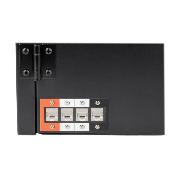 85f96ee56a64bc75d914a62c931c79a4 Tripp Lite series SmartRack 5U Low-Profile Vertical-Mount Switch-Depth Wall-Mount Structured Wiring Enclosure, Adjustable Equipment Brackets
