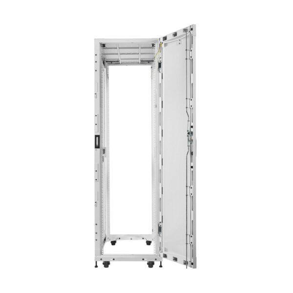 Eaton SmartRack 45U Extra-Deep Standard-Width Heavy-Duty Rack Enclosure Cabinet for AI Servers, White