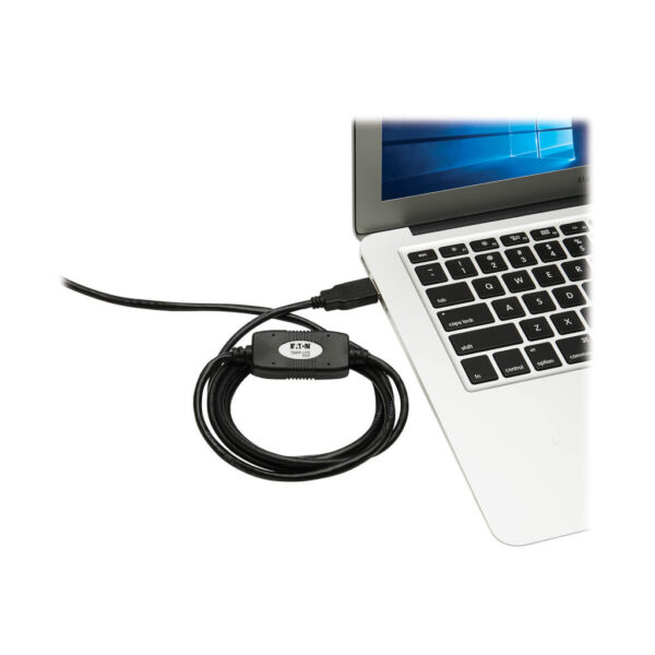 Tripp Lite series USB-A to RJ45 Rollover Console Cable (M/M) - Cisco Compatible, 250 Kbps, 15 ft. (4.57 m), Black