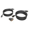 861bc5aa34a0042a3109875d7c651f22 Tripp Lite series HDMI/DVI/USB KVM Cable Kit, 10 ft. (3.05 m) - USB 2.0, 4K 60Hz