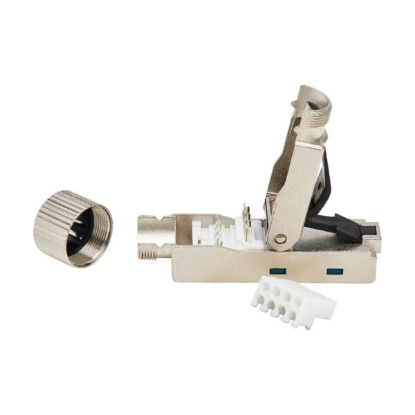 Tripp Lite series Cat6a Class EA STP Field-Termination Plug, 568A/568B, TAA - N232-SHC6A-1