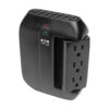 866b36732a7af74202a485eed7d03262 Tripp Lite series Protect It! Surge Protector with 3 Rotatable Outlets, 3 Stationary, side facing Outlets, Direct-Plug In, 1200 Joules