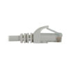 Tripp Lite series Cat6a 10G Snagless Molded UTP Ethernet Cable (RJ45 M/M), PoE, White, 50 ft. (15.2 m)