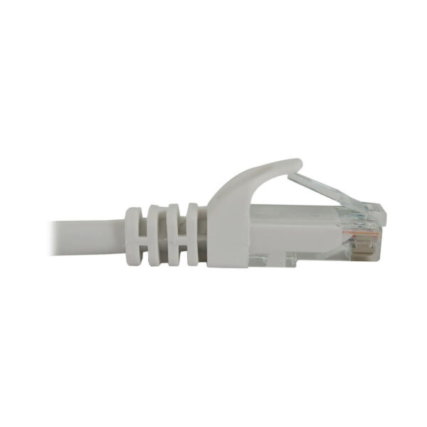 866cb024dcdcfe738cdb72e78054aaf3 Tripp Lite series Cat6a 10G Snagless Molded UTP Ethernet Cable (RJ45 M/M), PoE, White, 100 ft. (30.5 m)
