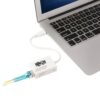 Tripp Lite series USB 3.0 Multimode Fiber Optic Transceiver Ethernet Adapter, 10/100/1000 Mbps, 1310nm, 550m, LC