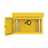 Tripp Lite series SmartRack Industrial Enclosure - NEMA 3R, Wall Mount, Metal, Locking, Fan With Thermal Switch, 16.5 in. Depth, 6U, Yellow