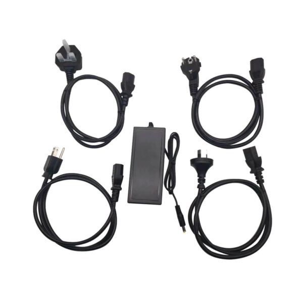 Tripp Lite series Gigabit Multimode Fiber to Ethernet Media Converter, POE+, International Power Cables, 10/100/1000 SC, 1310 nm, 2 km (1.2 mi.)