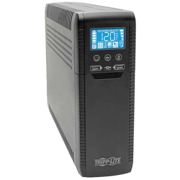 878d62c22eafca65d0c4f0f443ff628e Tripp Lite series Line Interactive UPS with USB and 10 Outlets - 120V, 1300VA, 720W, 50/60 Hz, AVR, ECO Series, ENERGY STAR V2.0, Tower