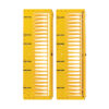 8792bad31c9476d5f6bc7d2ece07c230 Tripp Lite series High-Capacity Vertical Cable Manager - Deep Double Finger Duct with Cover, Single Sided, 6 in. Wide, Yellow, 7 ft. (2.2 m)