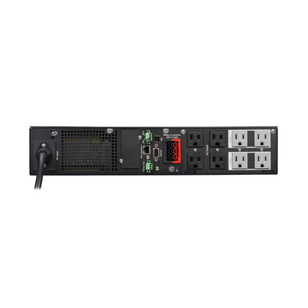 Tripp Lite series SmartPro 750VA 750W 120V Line-Interactive Sine Wave UPS - 8 Outlets, Extended Run, Network Card Option, LCD, USB, DB9, 2U Rack/Tower
