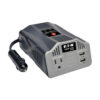 87c179ff064d12b7a15562e418a11931 Tripp Lite series 200W PowerVerter Ultra-Compact Car Inverter with Outlet and 2 USB Charging Ports