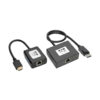 Tripp Lite series DisplayPort to HDMI over Cat5/6 Active Extender Kit, Pigtail Transmitter/Receiver for Video/Audio, 150 ft. (45 m), TAA