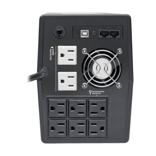881311f7a3b17c1fb93720b3181676c8 Tripp Lite series 1200VA 600W Line-Interactive UPS with 8 Outlets - AVR, 120V, 50/60 Hz, LCD, USB, Tower