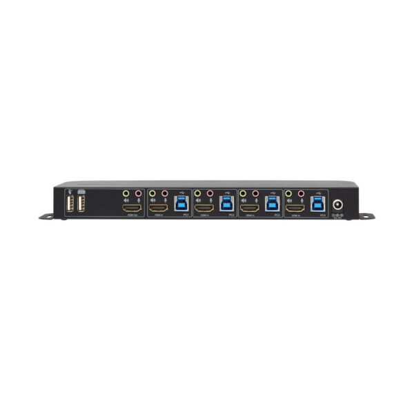 88172eeb1d824726e1a1f486dcd03a24 Tripp Lite series 4-Port HDMI/USB KVM Switch - 4K 60 Hz, HDR, HDCP 2.2, IR, USB Sharing
