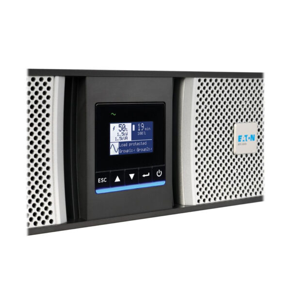 Eaton 9PX G2 3kVA 3kW 200-240V In, 120/240V Out Online UPS, L6-30P Input, 6x 5-20R, 1x L6-30R, 1x L14-30R, Network Card, 6U Rack/Tower - 9PX3K3UNP1G2