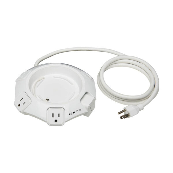 884a20805af66cf236dcaa4b256aa2c4 Tripp Lite Safe-IT Conference Surge Protector, 4 Rotating 5-15R Outlets, USB-C and 3 USB-A Ports, 10 ft. Cord, Antimicrobial - TLP410UCUFOAM