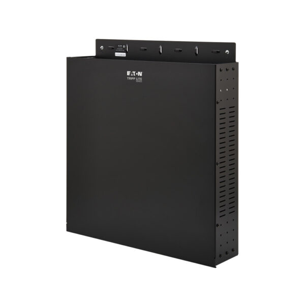 89102c3c862155512b05af29a7b351b1 Tripp Lite series SmartRack 2U Low-Profile Vertical-Mount Vented Wall-Mount Mini Rack Enclosure, Black