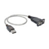 Tripp Lite series USB to Null Modem Serial FTDI Adapter Cable with COM Retention (USB-A to DB9 M/F), 18-in. (45.72 cm)