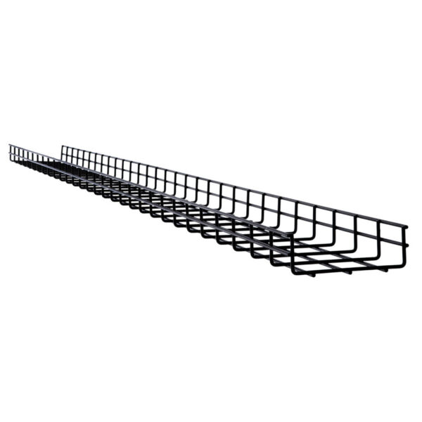 Tripp Lite series Wire Mesh Cable Tray - 150 x 50 x 3000 mm (6 in. x 2 in. x 10 ft.), 10 Pack