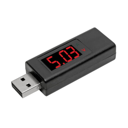 Tripp Lite series USB-A Voltage and Current Tester Kit - LCD Screen, USB 3.1 Gen 1, M/F