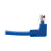 8961a6f8e187991e16dc4c8c442b3420 Tripp Lite series Up/Down-Angle Cat6 Gigabit Molded UTP Ethernet Cable (RJ45 Up-Angle M to RJ45 Down-Angle M), Blue, 3 ft. (0.91 m)