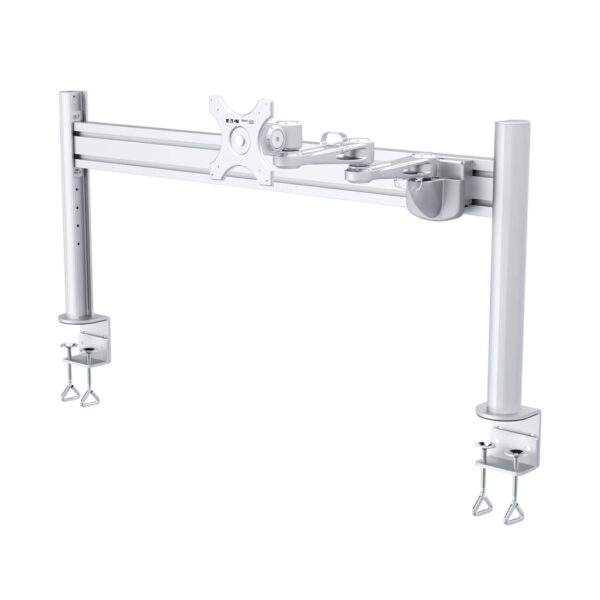 896ce791613646b4711c421963111123 Tripp Lite series Dual-Extension Monitor Mount for Slat Wall System, 13" to 32" Displays, TAA