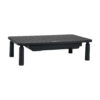 Tripp Lite series Monitor Riser for Desk, 15 x 9 in. - Height Adjustable, Storage Drawer, Metal, Black