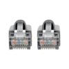 89a76107ed7ccd5ca90a72ddea0035cd-3 Tripp Lite series Cat6a 10G Snagless Shielded STP Ethernet Cable (RJ45 M/M), PoE, Gray, 3 ft. (0.91 m)