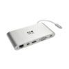 Tripp Lite series USB-C Dock, Dual Display - 4K HDMI/mDP, VGA, USB 3.x (5Gbps), USB-A/C Hub, GbE, Memory Card, 100W PD Charging