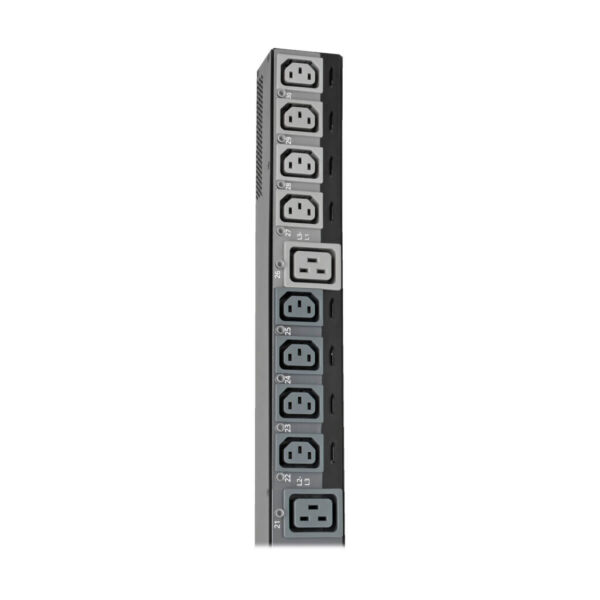 Eaton 10kW 200-240V 3PH Switched PDU - LX Interface, Gigabit, 30 Outlets, L21-30P Input, LCD, 1.8 m Cord, 0U 1.8 m Height, TAA