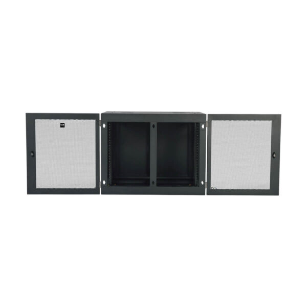 Tripp Lite series SmartRack 12U Heavy-Duty Low-Profile Server-Depth Side-Mount Wall-Mount Small Rack Enclosure
