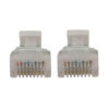 8a30bd031a48c3efc45cfe504a6f32a2 Tripp Lite series Cat6a 10G Snagless Molded Slim UTP Ethernet Cable (RJ45 M/M), PoE, White, 1 ft. (0.3 m)