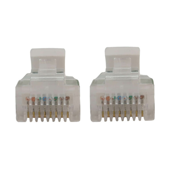 8a30bd031a48c3efc45cfe504a6f32a2 Tripp Lite series Cat6a 10G Snagless Molded Slim UTP Ethernet Cable (RJ45 M/M), PoE, White, 1 ft. (0.3 m)