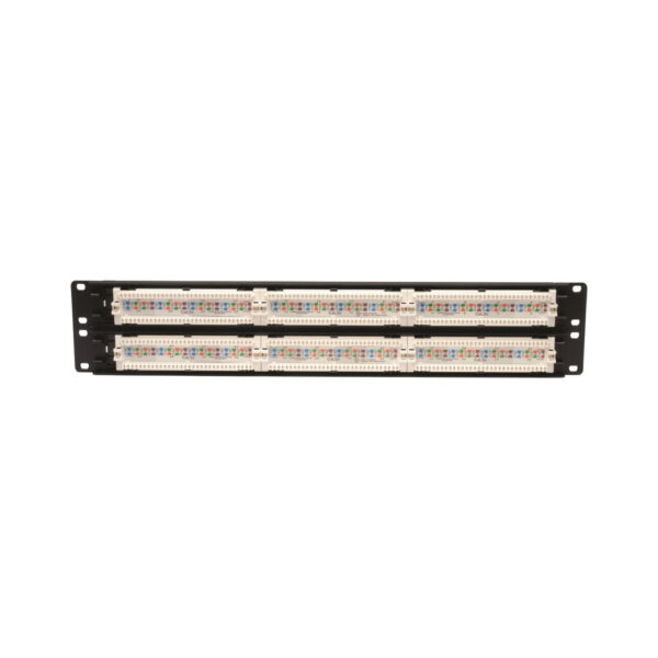 Tripp Lite series 48-Port 2U Rack-Mount Cat5e 110 Patch Panel, 568B, RJ45 Ethernet, TAA