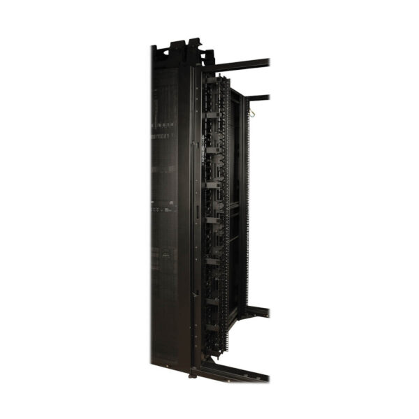 8a47917b3268808d6aab29b513a0326c Tripp Lite series 42U SmartRack Wide Standard-Depth Rack Enclosure Cabinet with Two Pre-Installed SRCABLEVRT3, with sides & doors