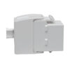 Tripp Lite series Keystone Jack Cat6/Cat5e, RJ45, Shuttered, Dust Cap - Toolless, PoE/PoE+ Compliant, White, TAA - N238-001-GY-TF