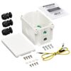 Tripp Lite series Outdoor In-Line PoE Surge Protector - IP68 Rated, 1 Gbps, Cat5e/6, IEC Compliant, 110 Punch Down, TAA