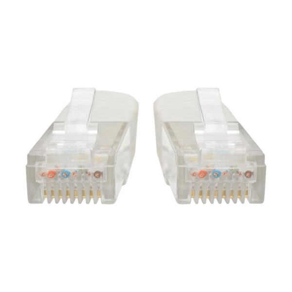 8a9c975dea4f20ef9b2af98bcd608989 Tripp Lite series Cat6 Gigabit Molded (UTP) Ethernet Cable (RJ45 M/M), PoE, White. 100 ft. (30.5 m)