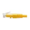 Tripp Lite series Cat6 Gigabit Molded (UTP) Ethernet Cable (RJ45 M/M), PoE, Yellow, 10 ft. (3.05 m)