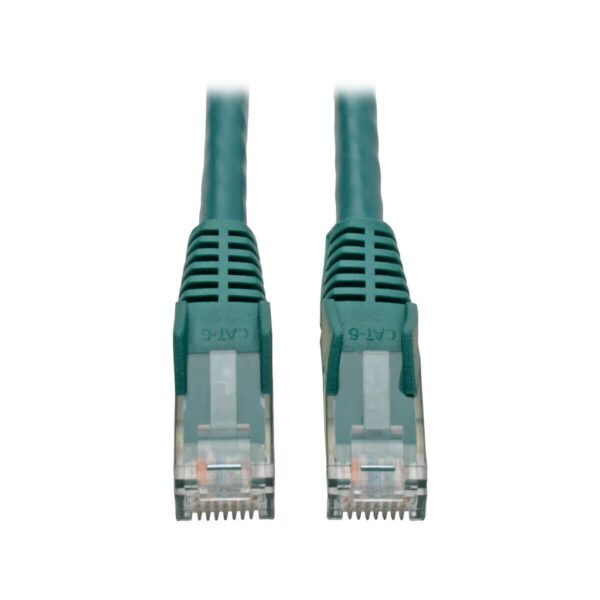 Tripp Lite series Cat6 Gigabit Snagless Molded (UTP) Ethernet Cable (RJ45 M/M), PoE, Green, 4 ft. (1.22 m)