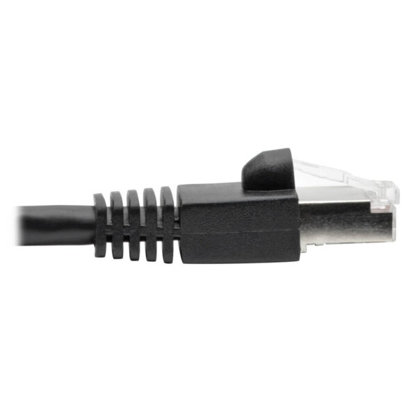 Tripp Lite series Cat6a 10G Snagless Shielded STP Ethernet Cable (RJ45 M/M), PoE, Black, 15 ft. (4.57 m)