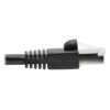 8b19f6f0dd22b1ab44b766d6a6f5b66f-6 Tripp Lite series Cat6a 10G Snagless Shielded STP Ethernet Cable (RJ45 M/M), PoE, Black, 2 ft. (0.61 m)