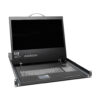 Tripp Lite series NetCommander 16-Port Cat5 KVM over IP Switch - 19 in. LCD, 2 Remote + 1 Local User, 1U Rack-Mount, TAA