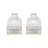 Tripp Lite series Cat6 Gigabit Snagless Slim UTP Ethernet Cable (RJ45 M/M), PoE, Black, 1 ft. (0.31 m)