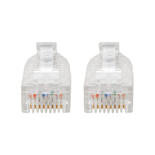 Tripp Lite series Cat6 Gigabit Snagless Slim UTP Ethernet Cable (RJ45 M/M), PoE, Black, 1 ft. (0.31 m)