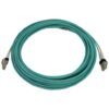 Tripp Lite series 400G Multimode 50/125 OM3 Switchable Fiber Optic Cable (Duplex LC-PC M/M), LSZH, Aqua, 10 m (32.8 ft.)