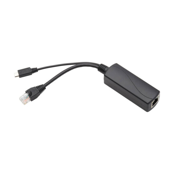 8bf382781594167464588a5b94aafcdc Tripp Lite series PoE to USB Micro-B and RJ45 Active Splitter - 802.af, 48V to 5V 1A, Up to 328.08 ft. (100 m)