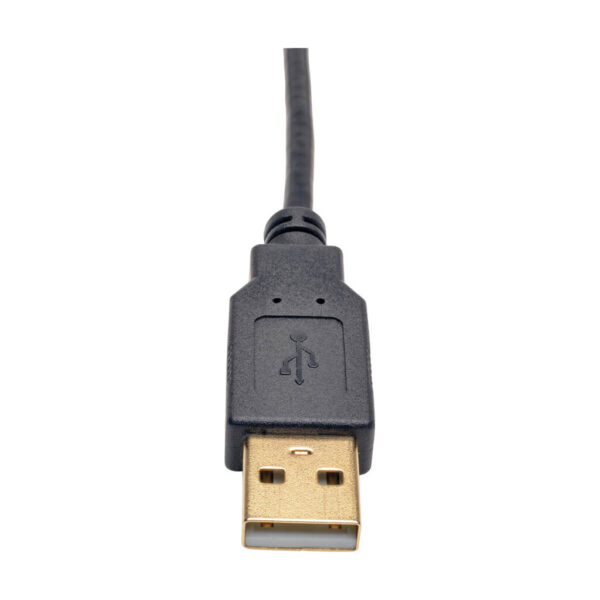 Tripp Lite series VGA to HDMI Active Adapter Cable with Audio and USB Power (M/F), 1080p, 6 in. (15.2 cm)