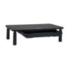 Tripp Lite series Monitor Riser for Desk, 15 x 9 in. - Height Adjustable, Storage Drawer, Metal, Black
